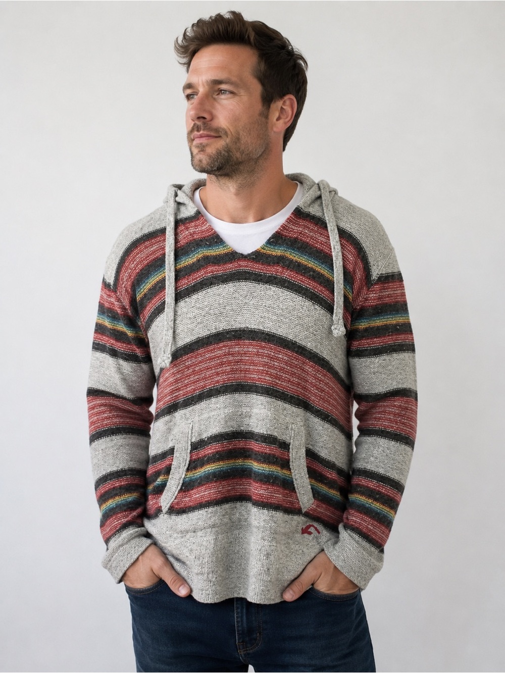 Hollister California Baja Hoodie Sweater – Men’s Medium